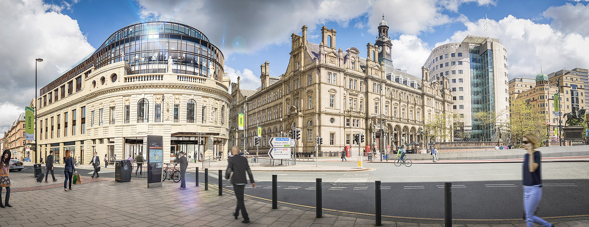 New Images Released Of Leeds Landmark Restoration The Majestic ...